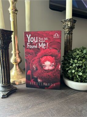 You Found Me! Plush Doll Pendant - Red